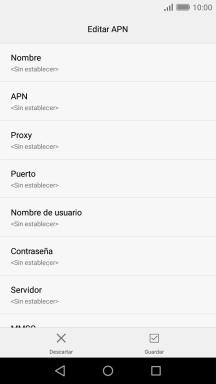 Pulsa Nombre.