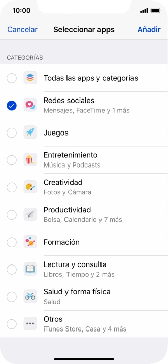 Pulsa Añadir.