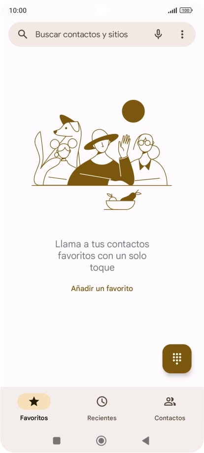 Pulsa el icono de menú.