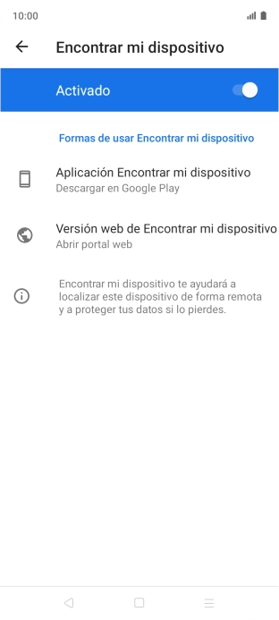 Pulsa la tecla de inicio para terminar y regresar a la pantalla de inicio.