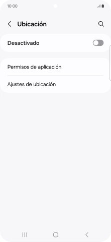 Pulsa el indicador para activar o desactivar la función.