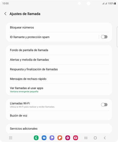 Pulsa Buzón de voz.