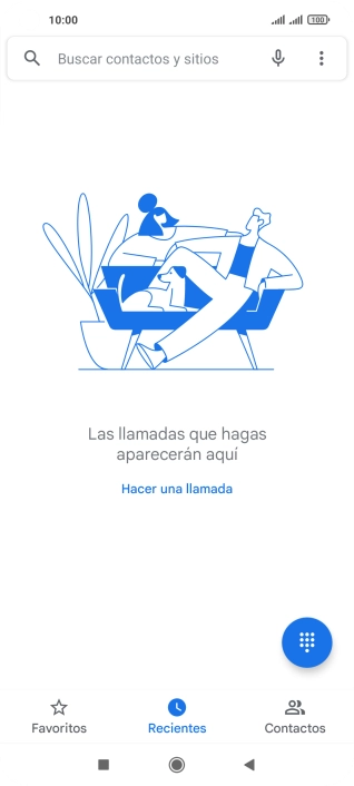 Pulsa el icono de menú.