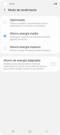 Pulsa la tecla de inicio para terminar y regresar a la pantalla de inicio.