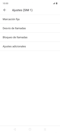 Pulsa Desvío de llamadas.