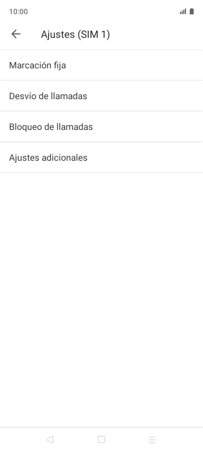 Pulsa Desvío de llamadas.