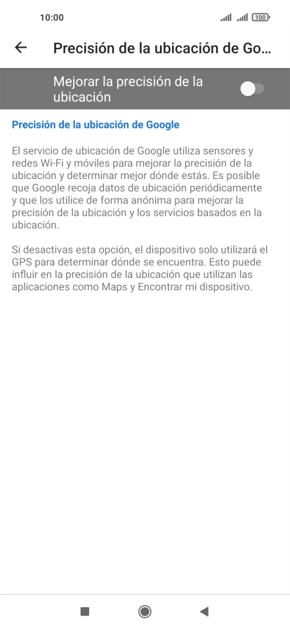 Si pulsas el indicador junto a 