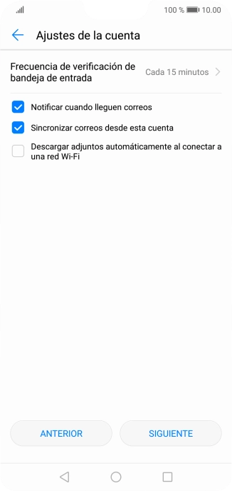 Pulsa la lista desplegable junto a 