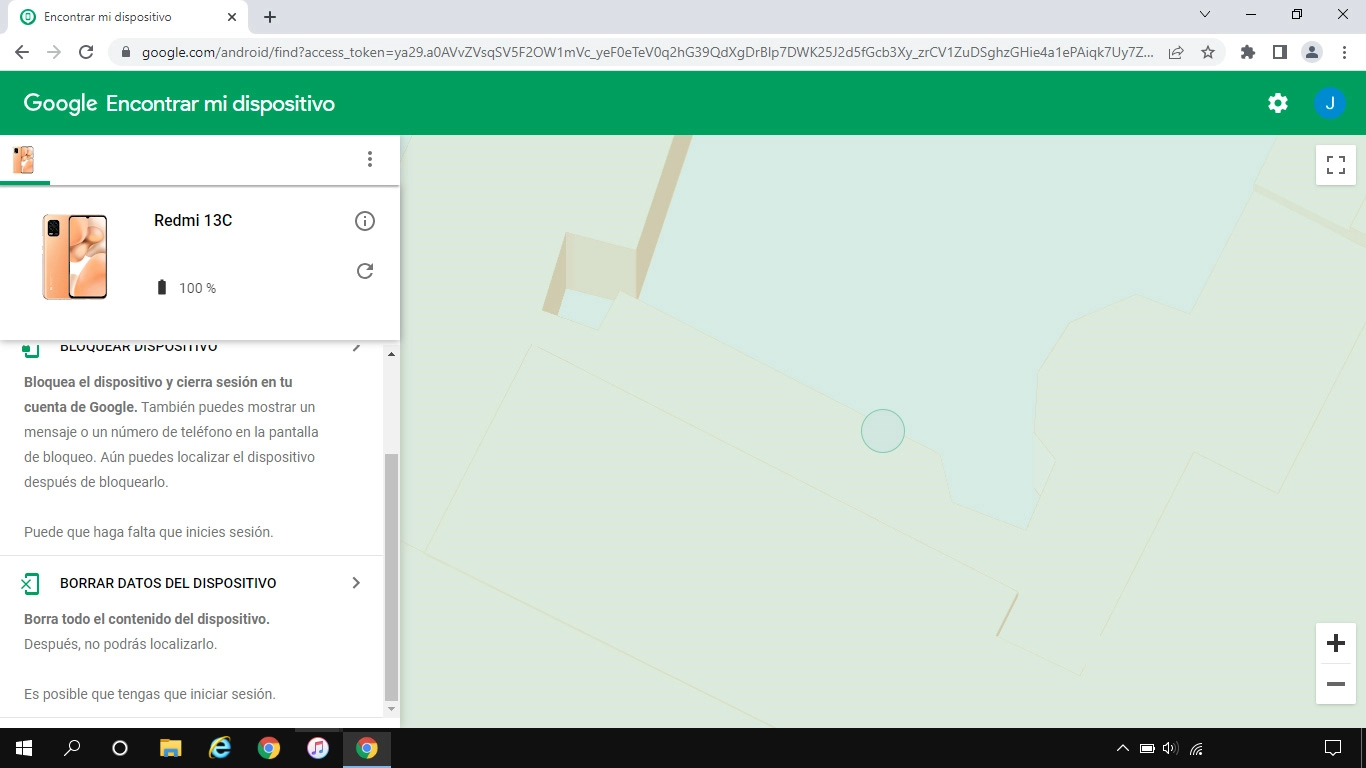 Haz clic en BORRAR DATOS DEL DISPOSITIVO y sigue las indicaciones de la pantalla para eliminar todo el contenido de tu teléfono. Ten en cuenta que ya no podrás utilizar la función de 