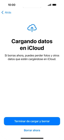 Pulsa el ajuste deseado.