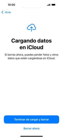 Pulsa el ajuste deseado.