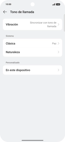 Pulsa la categoría deseada.
