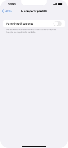 Pulsa el indicador junto a 