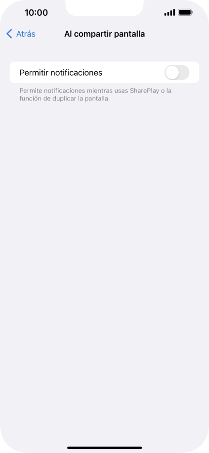 Pulsa el indicador junto a 