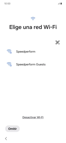 Pulsa la red wifi deseada.