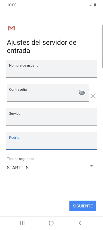 Pulsa la lista desplegable bajo 