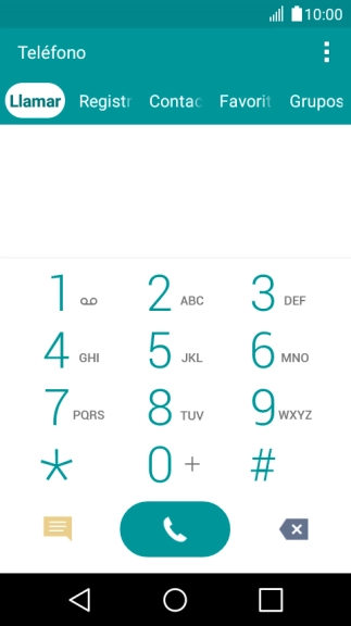 Pulsa el icono de menú.