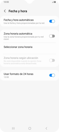 Pulsa el indicador junto a 