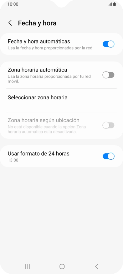 Pulsa el indicador junto a 