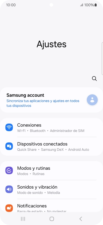 Pulsa Sonidos y vibración. Pulsa Sonidos y vibración.