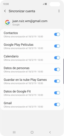 Pulsa la tecla de inicio para terminar y regresar a la pantalla de inicio.