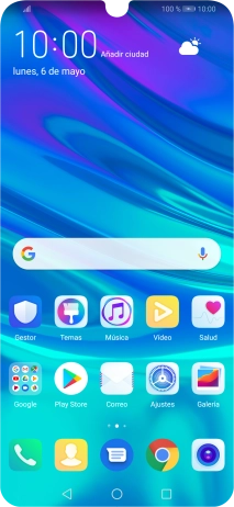 Cuando el icono de carga de batería aparece en la pantalla, el teléfono se está cargando.