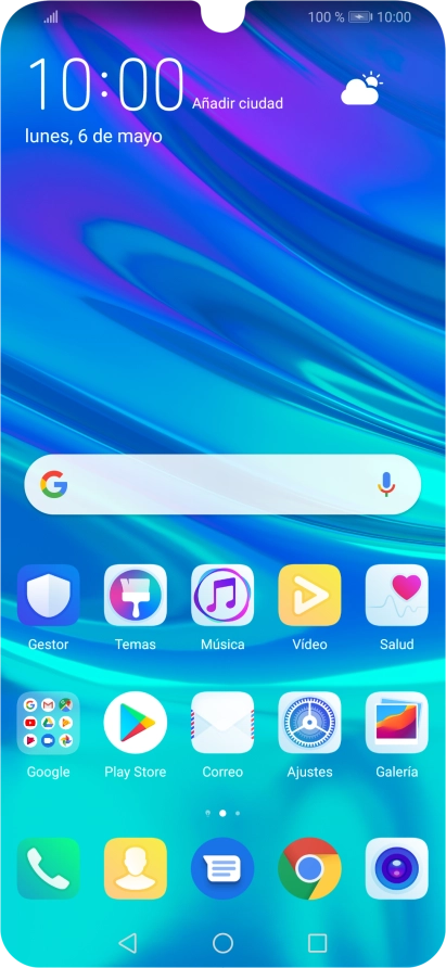 Cuando el icono de carga de batería aparece en la pantalla, el teléfono se está cargando.