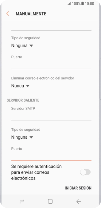 Pulsa INICIAR SESIÓN.