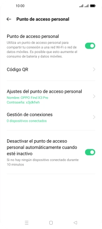 Pulsa la tecla de inicio para terminar y regresar a la pantalla de inicio.