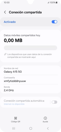 Pulsa la tecla de inicio para terminar y regresar a la pantalla de inicio.