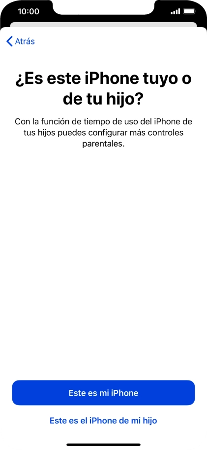 Pulsa Este es mi iPhone.