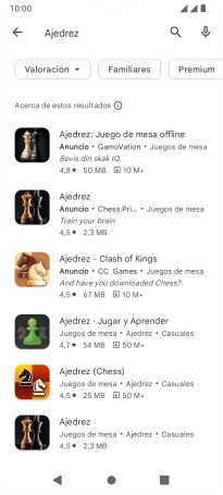 Pulsa la app deseada.
