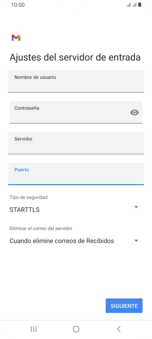 Pulsa la lista desplegable bajo 