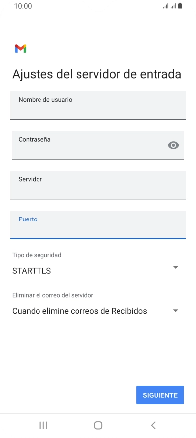 Pulsa la lista desplegable bajo 