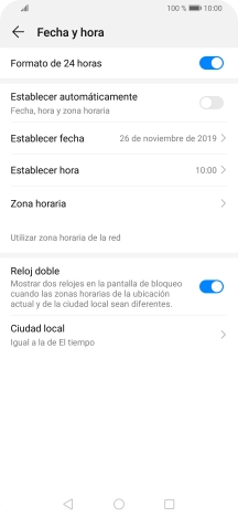 Pulsa el indicador junto a 