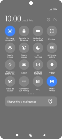 Pulsa Ahorro de batería para activar la función.