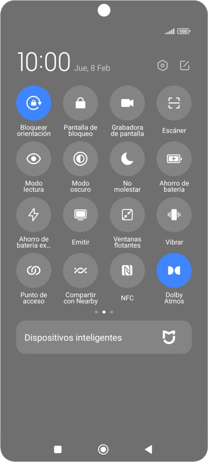 Pulsa Ahorro de batería para activar la función.