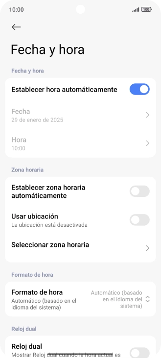 Pulsa el indicador junto a 