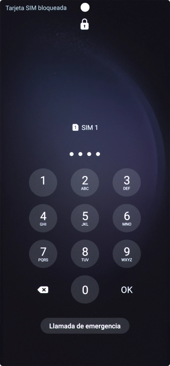 Si lo solicita el teléfono, introduce el código PIN y pulsa OK.