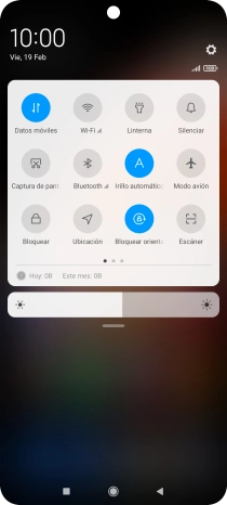 Pulsa el icono de ajustes.