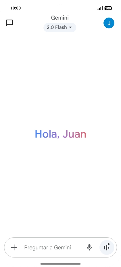 Pulsa el icono de perfil.