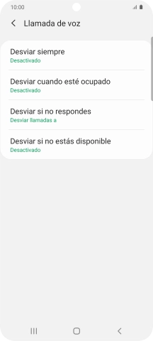 Pulsa la tecla de inicio para terminar y regresar a la pantalla de inicio.