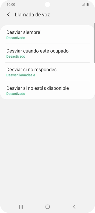 Pulsa la tecla de inicio para terminar y regresar a la pantalla de inicio.