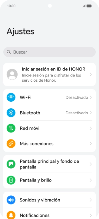 Pulsa Sonido y vibración.