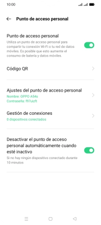 Pulsa la tecla de inicio para terminar y regresar a la pantalla de inicio.