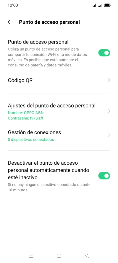 Pulsa la tecla de inicio para terminar y regresar a la pantalla de inicio.
