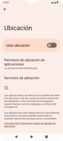 Pulsa el indicador junto a 