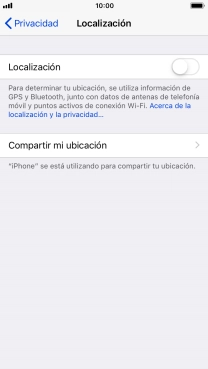 Pulsa el indicador junto a 