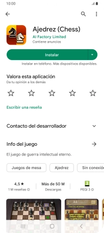 Pulsa la tecla de inicio para terminar y regresar a la pantalla de inicio.