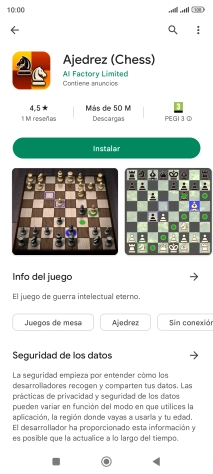 Pulsa Instalar y sigue las indicaciones de la pantalla para instalar la app. Pulsa Instalar y sigue las indicaciones de la pantalla para instalar la app.